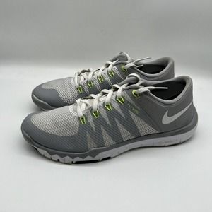 Nike Free Trainer 5.0 V6 Gray Mesh Running Shoes Men's Sz 8.5 Athletic Sneakers